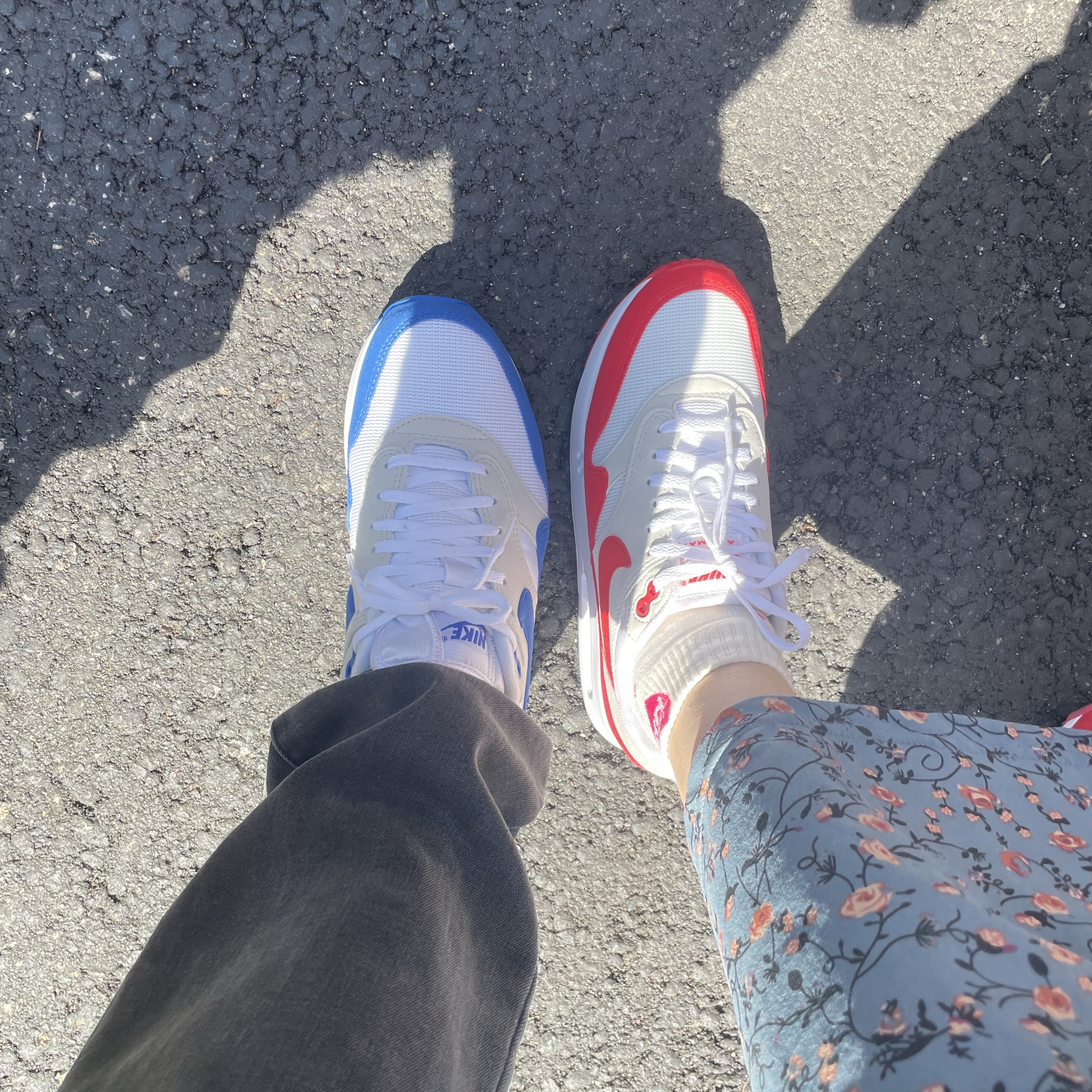(W) Nike Air Max 1 '86 OG Royal Blue 착용 스타일