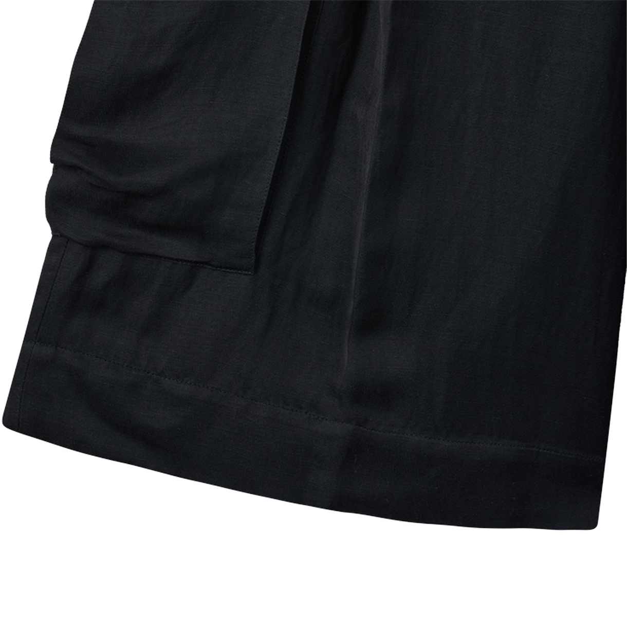슈타인 비스코스 린넨 브라이트 트윌 카고 쇼츠 블랙 - 26SS(ssstein Vis/Li Bright Twill Cargo Shorts Black - 26SS) - 5