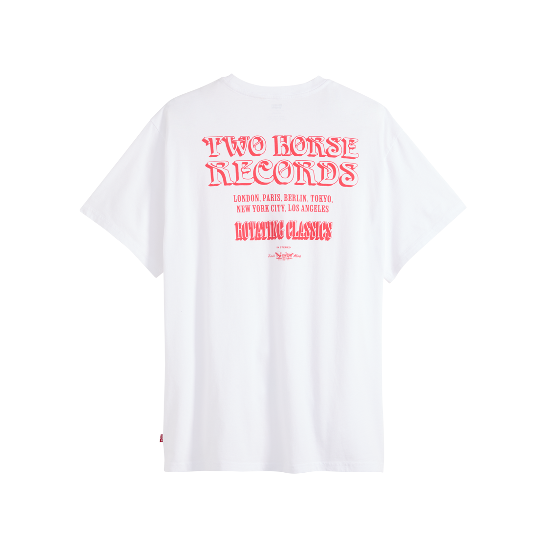리바이스 릴렉스 핏 숏슬리브 그래픽 티셔츠 화이트(Levi's Relaxed Fit Short Sleeve T-Shirt White) - 2