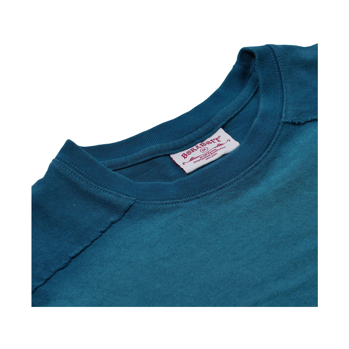 비에스래빗 레이져 로고 워시드 롱슬리브 티셔츠 코발트 블루(Bsrabbit Laser Logo Washed Long Sleeve Cobalt Blue) - 3
