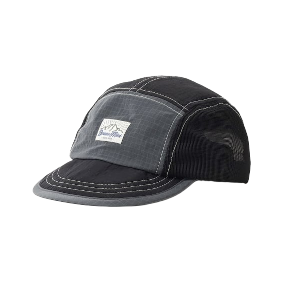 (키즈) 빔즈 미니 메쉬 젯 캡 블랙((Kids) Beams Mini Mesh Jet Cap Black)