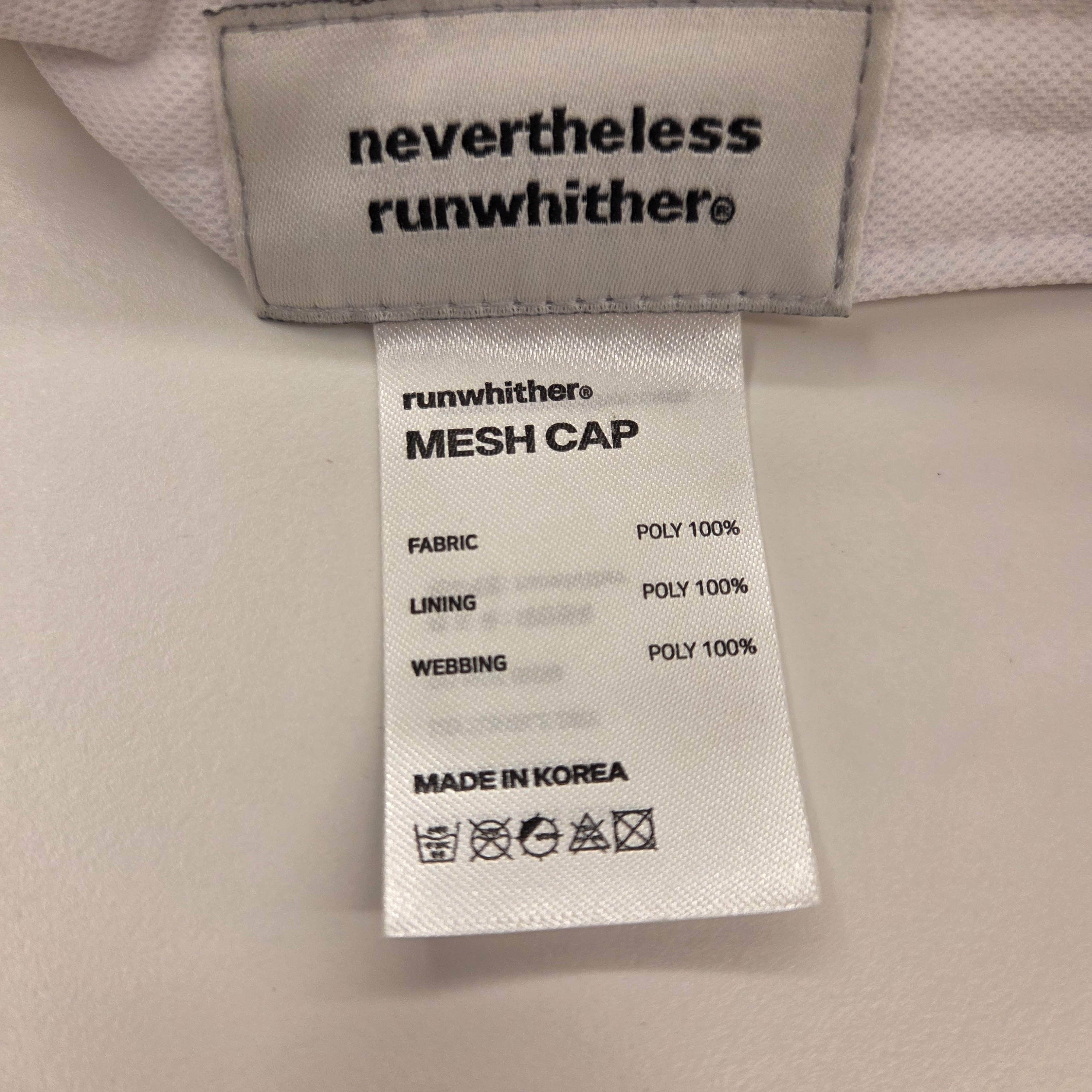 [KREAM 단독] RWR x MEHR Mesh Cap Ivory 착용 스타일 - 3