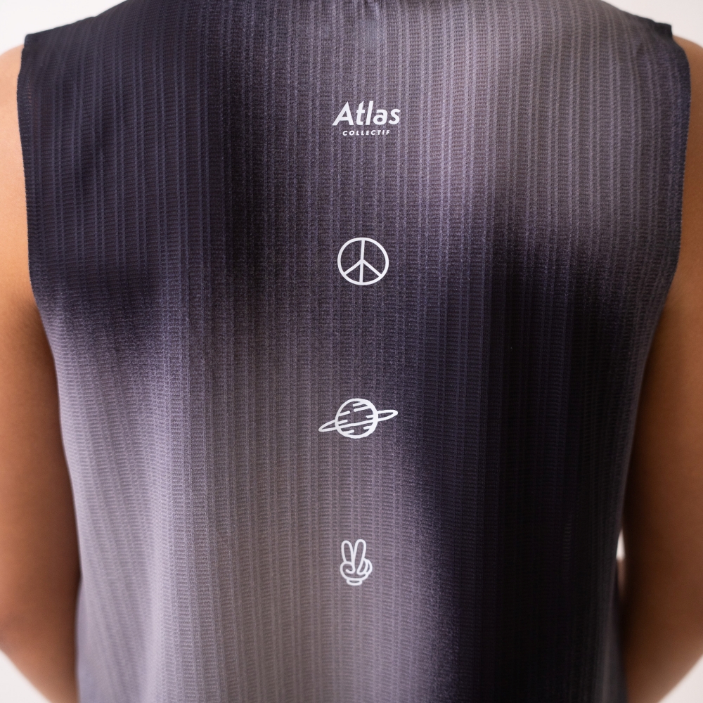 아틀라스 콜렉티프 에리아 울트라 여성 레이스 싱글렛 블랙(Atlas COLLECTIF Aeria Ultra WMNS Race Singlet BK) - 5