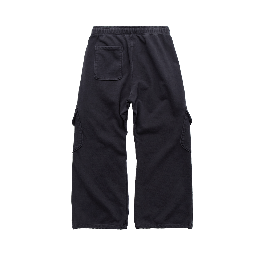 폴리테루 휴먼인덱스 휴먼 카고 스웻 팬츠 다크 퍼플 네이비(Polyteru Human Index Human Cargo Sweat Pants Dark Purple Navy) - 2