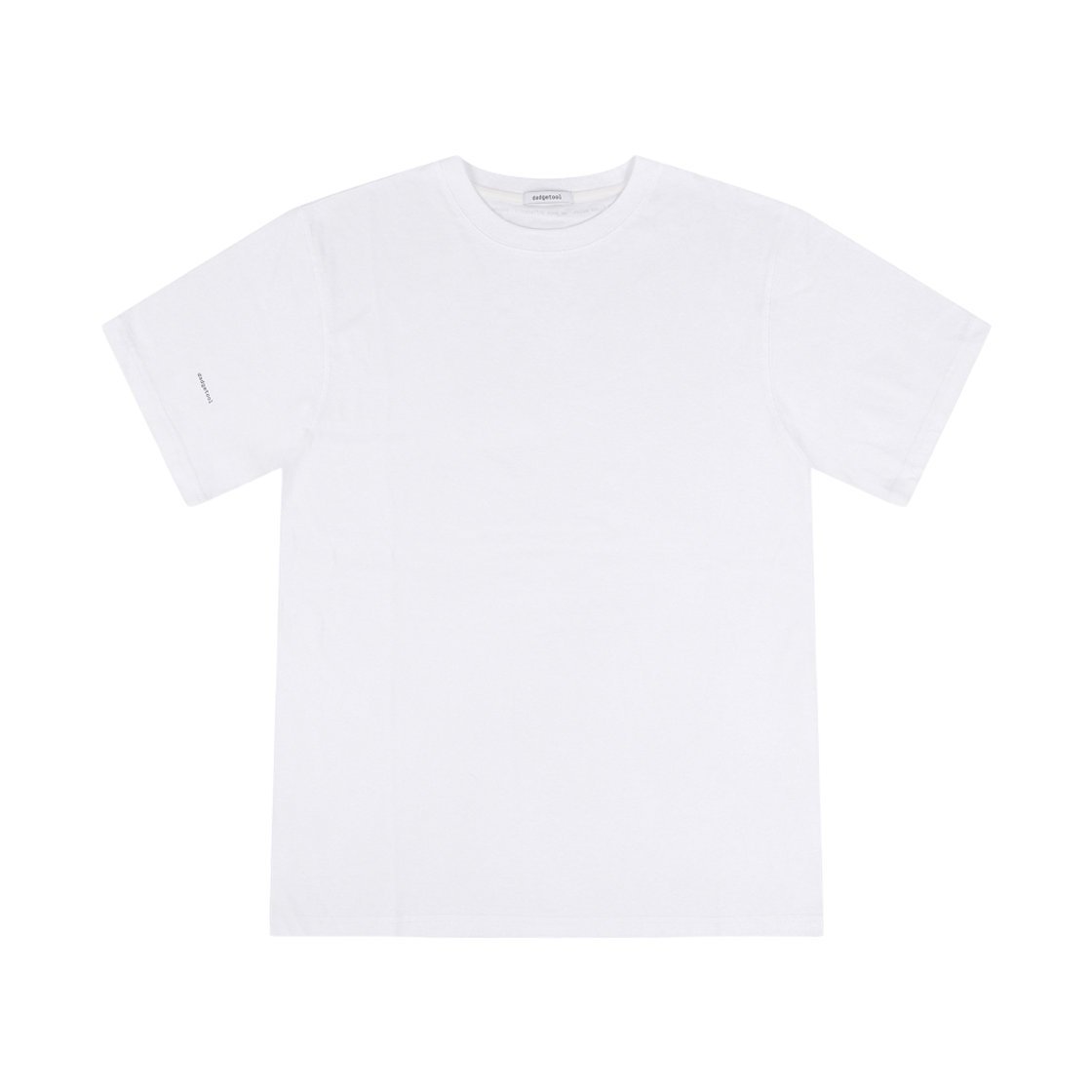 닷지툴 백 타이포 티셔츠 화이트(dadgetool Back Typo T-Shirt White) - 2