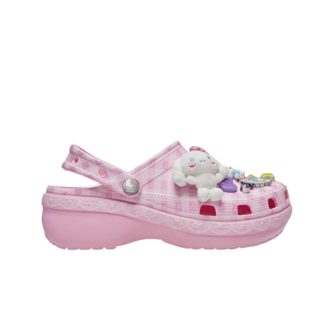 (W) 크록스 x 산리오 헬로키티 앤 프렌즈 클래식 플랫폼 클로그 멀티((W) Crocs x Sanrio Hello Kitty & Friends Classic Platform Clog Multi) - 1