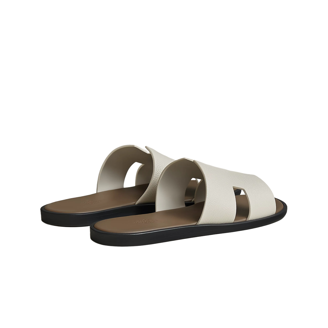 에르메스 이즈미르 샌들 앱송 & 베쥬 글레이즈 에뚜쁘(Hermes Izmir Sandal Epsom & Beige Glaise Etoupe) - 3
