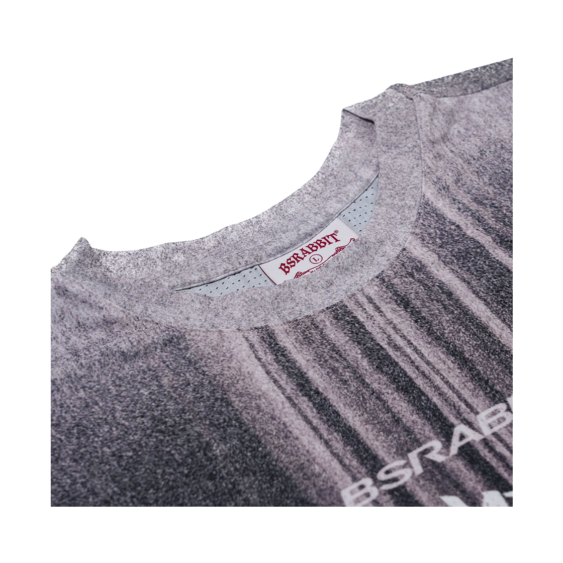 비에스래빗 컬러 블록 메쉬 롱슬리브 티셔츠 블랙(Bsrabbit Color-Block Mesh Long Sleeve Black) - 3