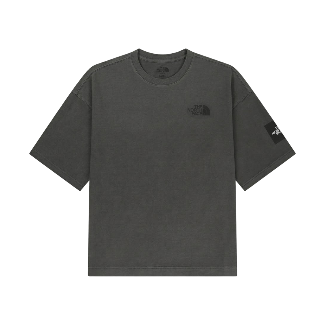 NT7US06J The North Face White Label Stitch Dyeing S/S R/T-Shirt Charcoal Grey - 26SS