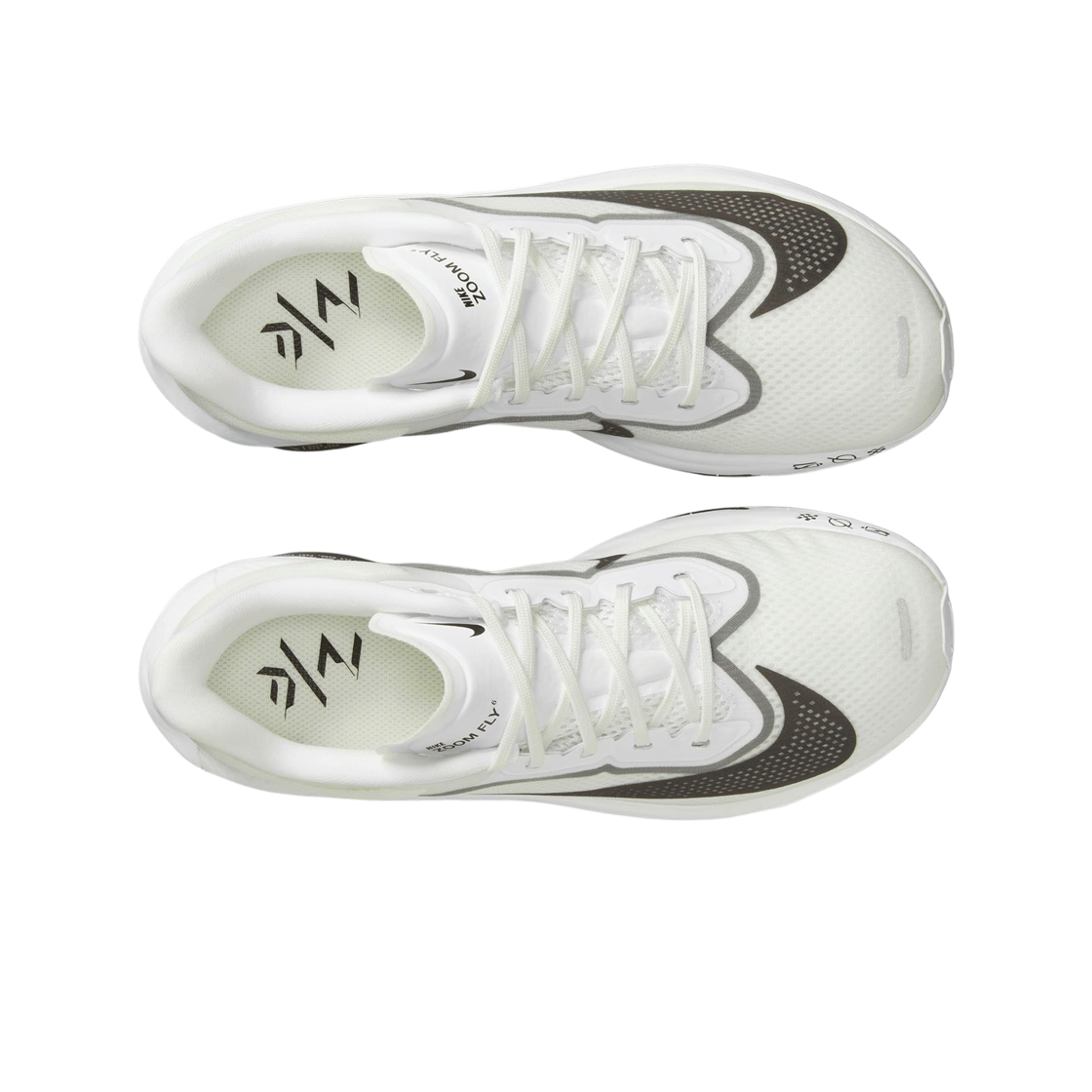 (W) 나이키 줌 플라이 6 화이트 스모크 그레이((W) Nike Zoom Fly 6 White Smoke Grey) - 2