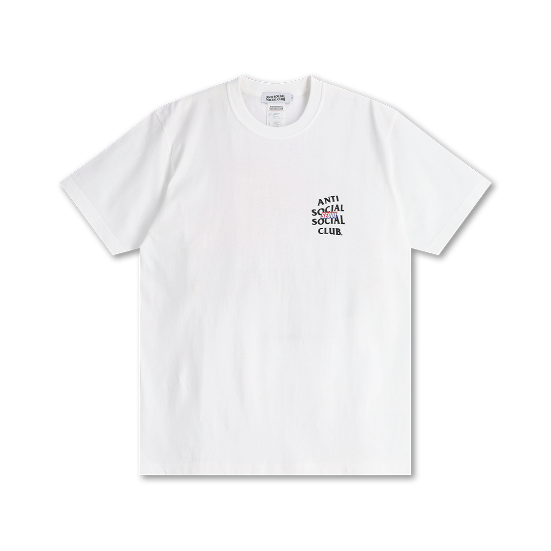 안티 소셜 소셜 클럽 코리안 로고 반팔 티셔츠 화이트(Anti Social Social Club Korean Logo S/S Tee White) - 2