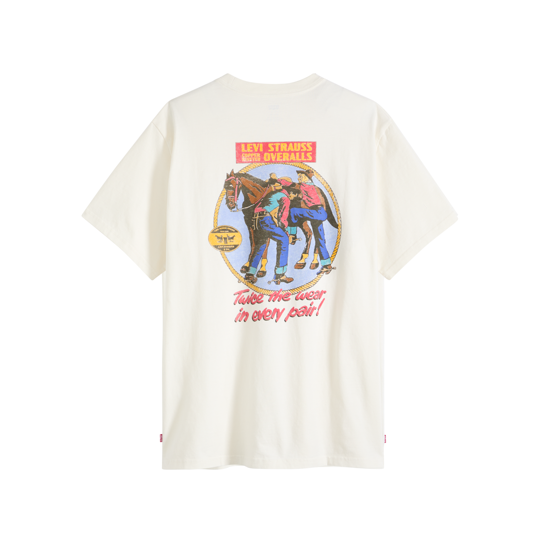 리바이스 릴렉스 핏 숏슬리브 그래픽 티셔츠 베이지(Levi's Relaxed Fit Short Sleeve T-Shirt Beige) - 2