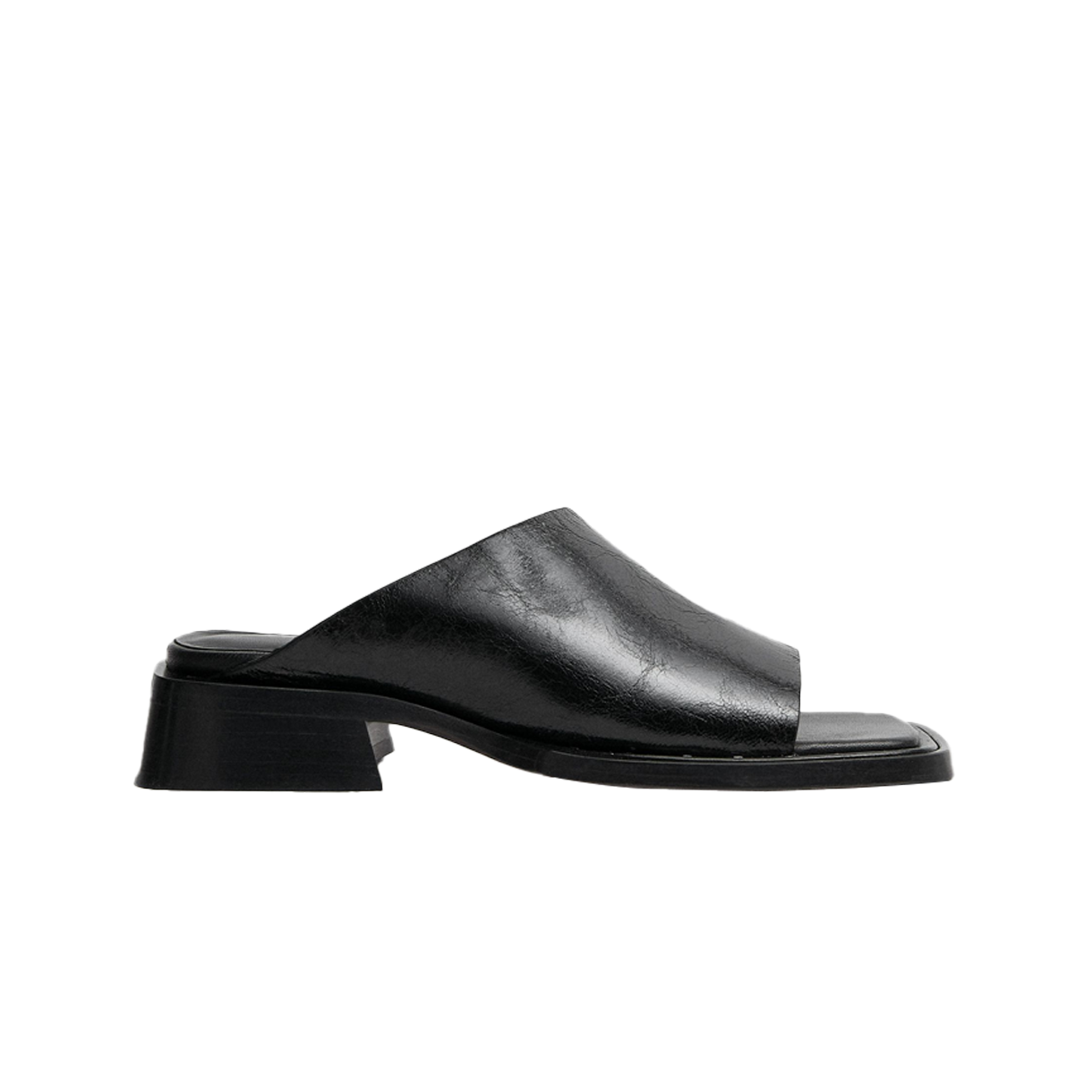 미스타 우먼 알렌드라 어시메트릭 샌들 블랙 - 26SS(Miista Women Alendra Asymmetric Sandals Black - 26SS) - 1