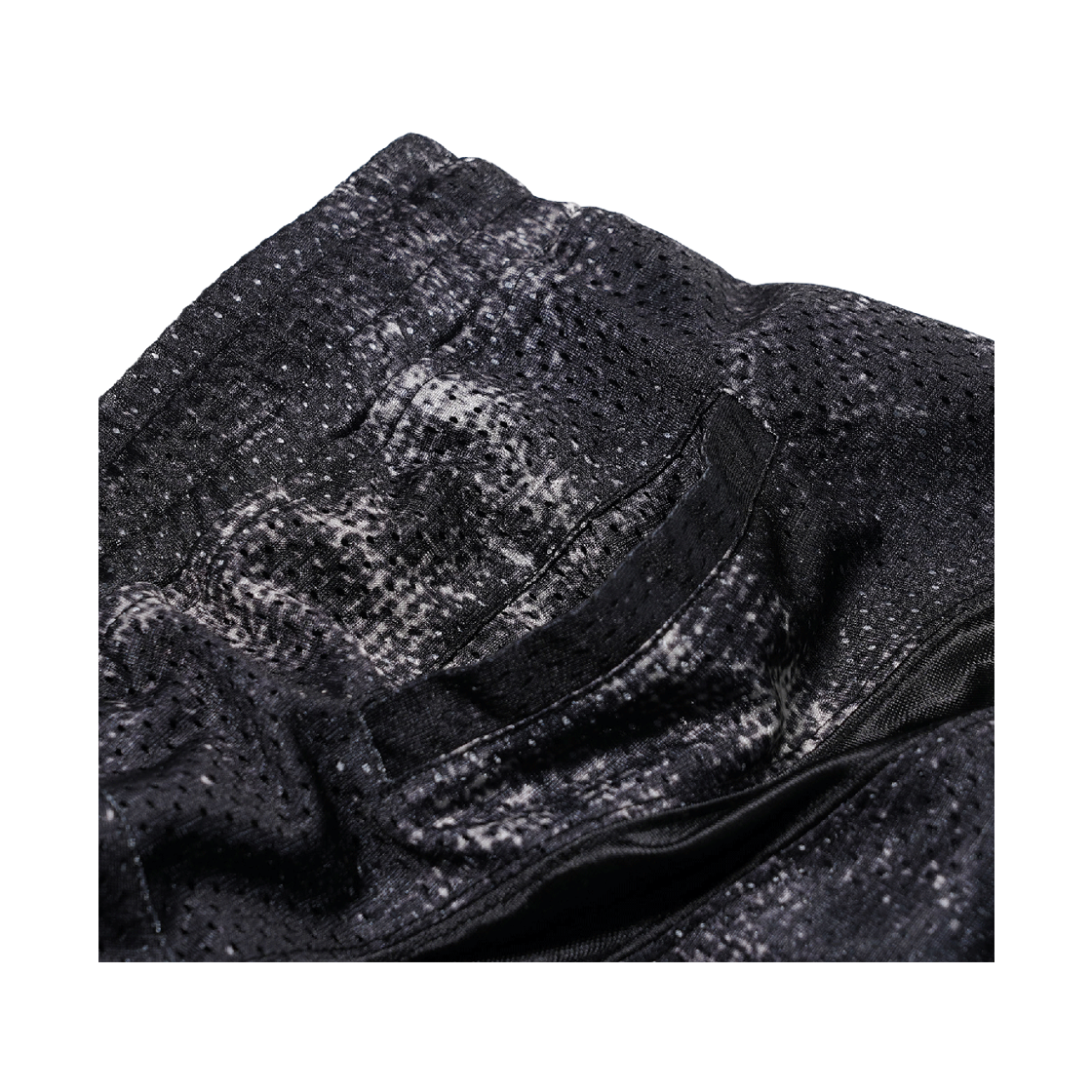 비에스래빗 컬러 블록 메쉬 트랙 숏팬츠 블랙(Bsrabbit Color-Block Mesh Track Shorts Black) - 6