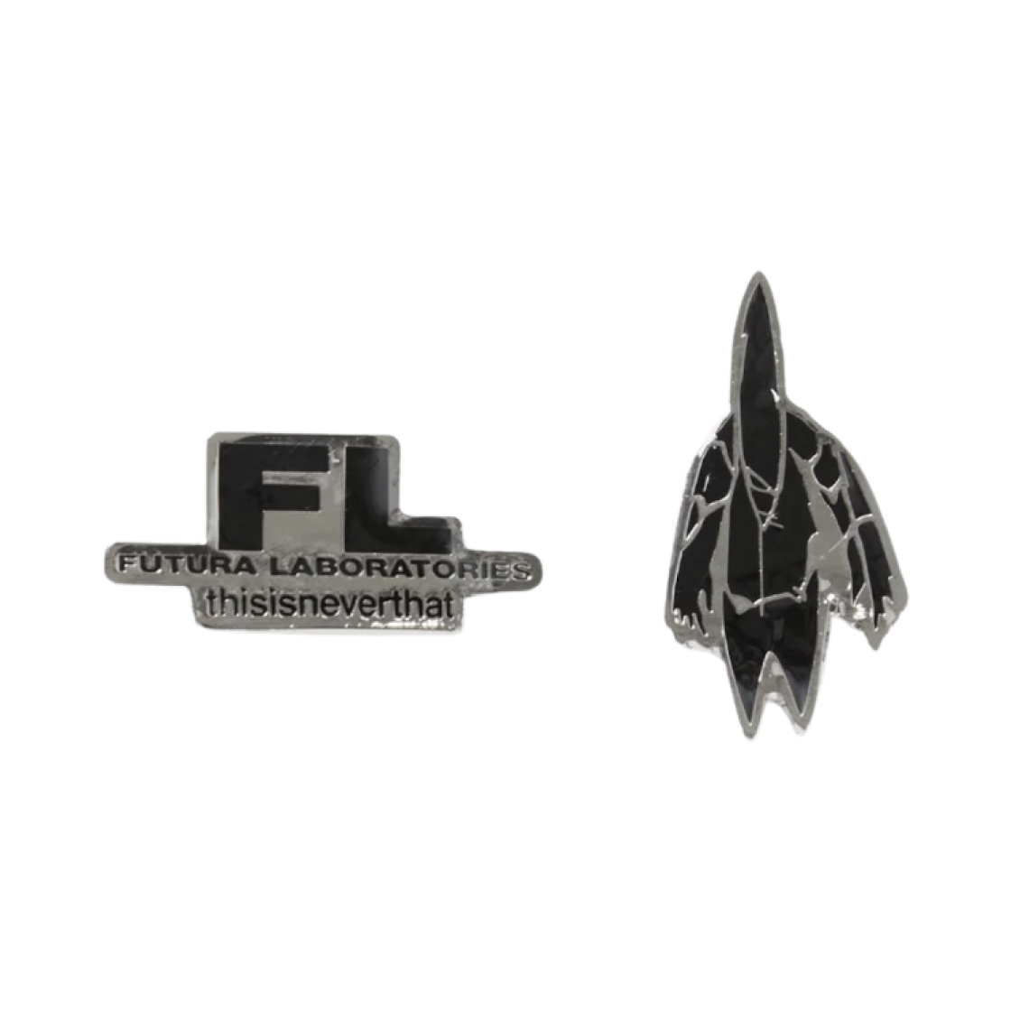 디스이즈네버댓 x 퓨추라 래버러토리 핀 실버(Thisisneverthat x Futura Laboratories Pin Silver)