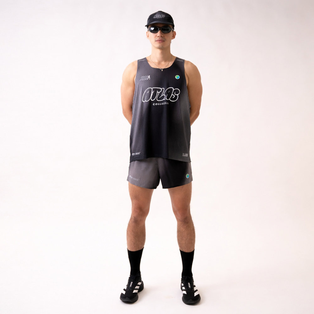 아틀라스 콜렉티프 에리아 울트라 남성 레이스 쇼츠 블랙(Atlas COLLECTIF Aeria Ultra MENS Race Shorts BK) - 6