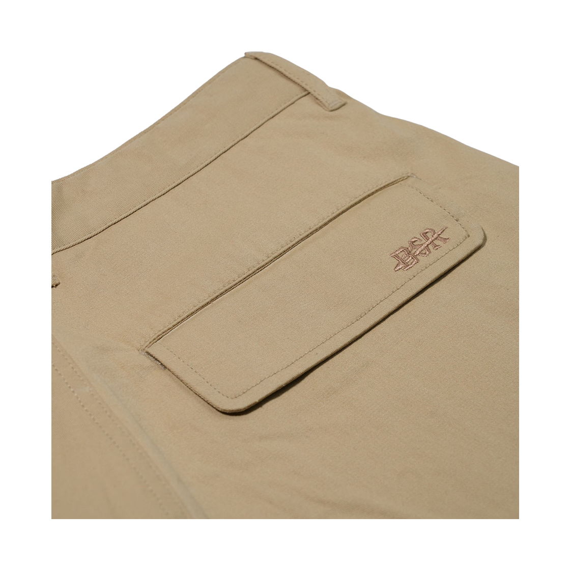 비에스래빗 벌룬핏 턱 코튼 버뮤다 숏팬츠 베이지(Bsrabbit Balloon-Fit Tuck Cotton Bermuda Shorts Beige) - 6