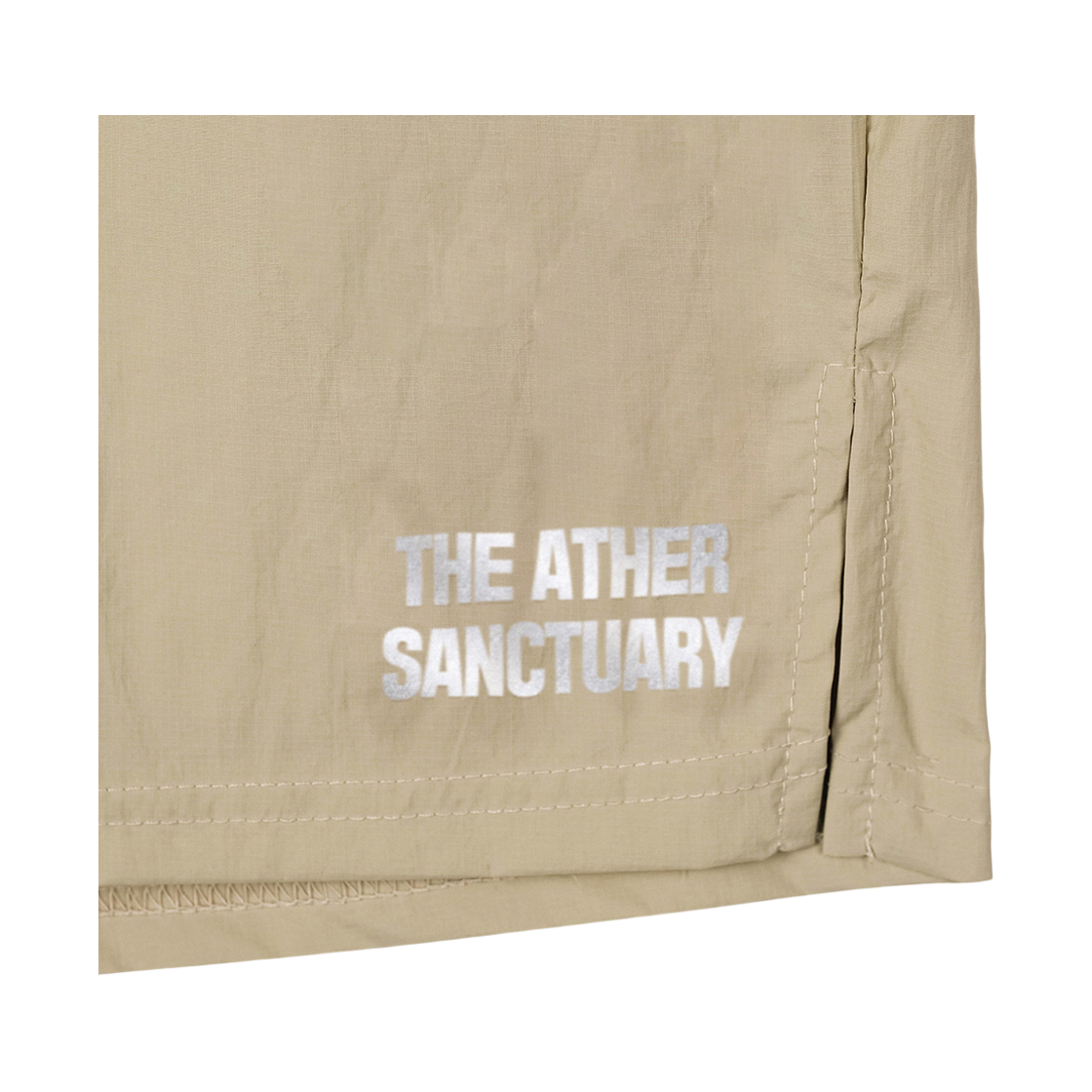 디아더생츄어리 엔트리 립 나일론 5인치 쇼츠 베이지(THE ATHER SANCTUARY Entry Rib Nylon 5” Shorts Beige) - 4
