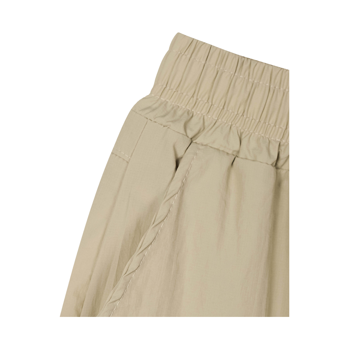 디아더생츄어리 엔트리 립 나일론 5인치 쇼츠 베이지(THE ATHER SANCTUARY Entry Rib Nylon 5” Shorts Beige) - 5