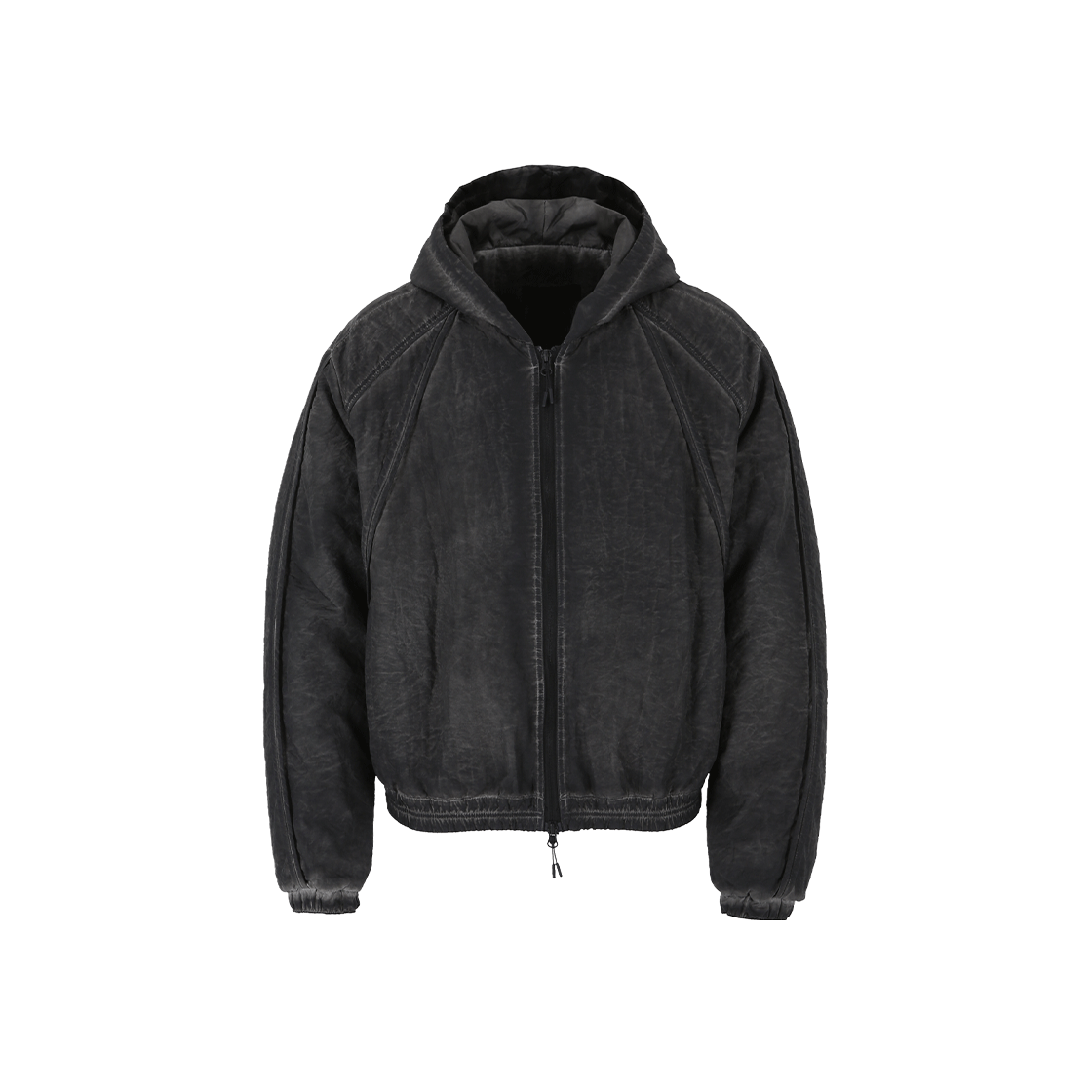 엔드릭스 패디드 다잉 라인 아웃 자켓 워시드 블랙(EDLIX Padded Dying Line Out Jacket Washed Black)