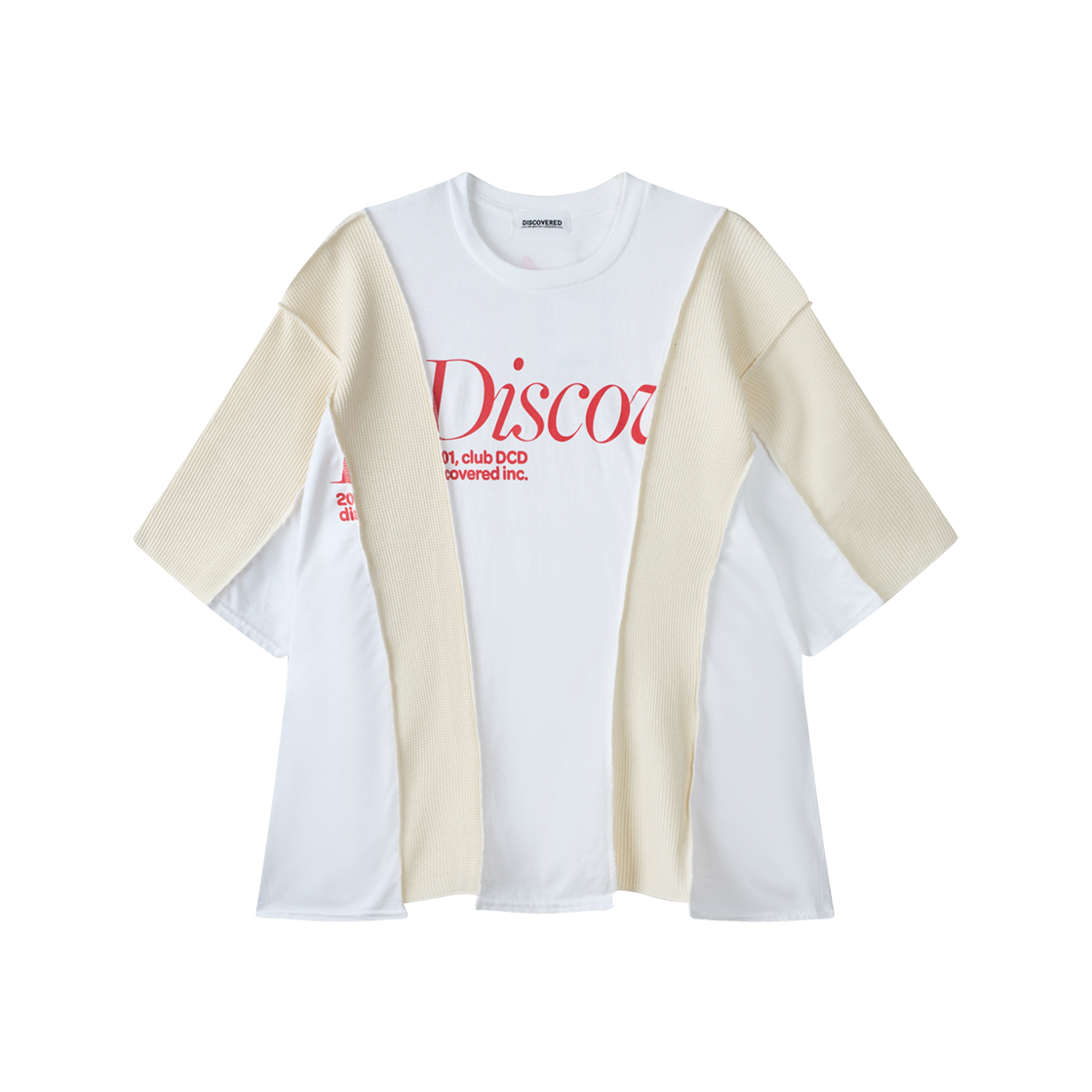 디스커버드 리메이크 라이크 컷소운 화이트 - 26SS(DISCOVERED Remake Like Cutsewn White - 26SS)