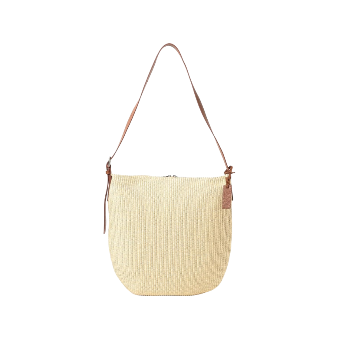 11-61-0682-033 Beams Leather One Shoulder Bag Natural