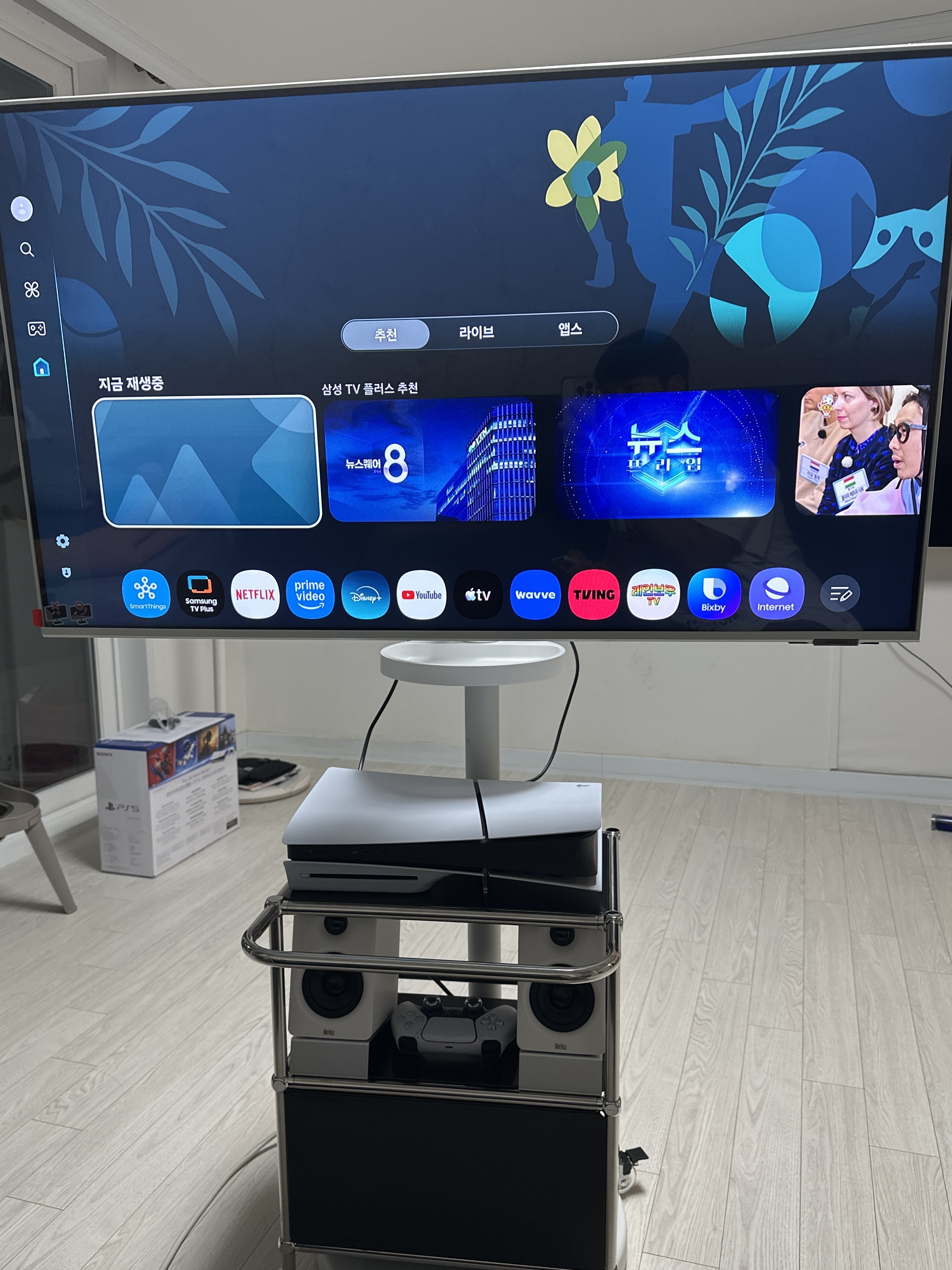 Playstation 5 Slim Disk Edition (SIEK 220V) 착용 스타일