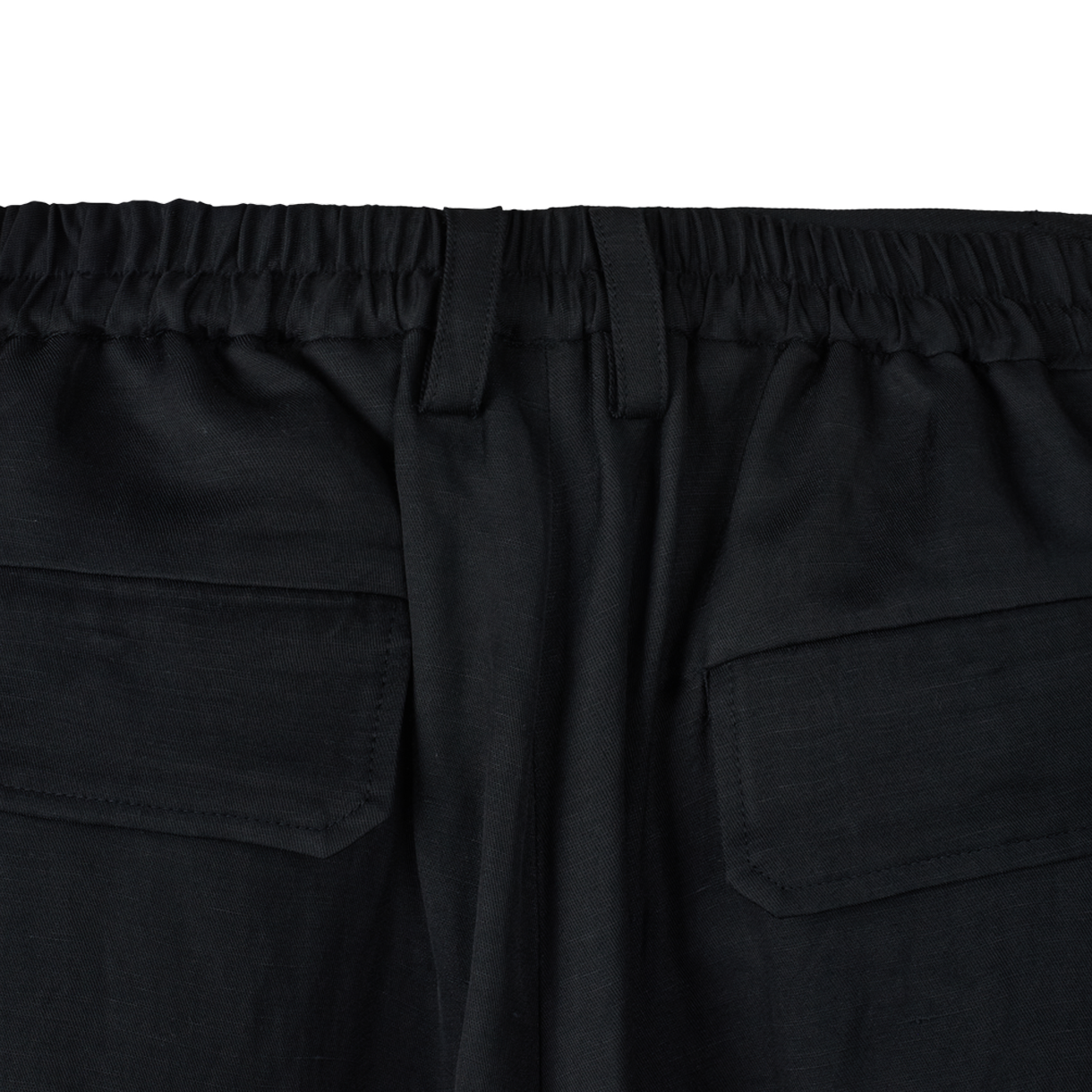 슈타인 비스코스 린넨 브라이트 트윌 카고 쇼츠 블랙 - 26SS(ssstein Vis/Li Bright Twill Cargo Shorts Black - 26SS) - 3