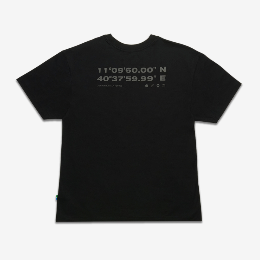 아틀라스 콜렉티프 유니온 에센셜 공용 티셔츠 블랙(Atlas COLLECTIF Union Essentials UNISEX T-Shirt BK) - 2