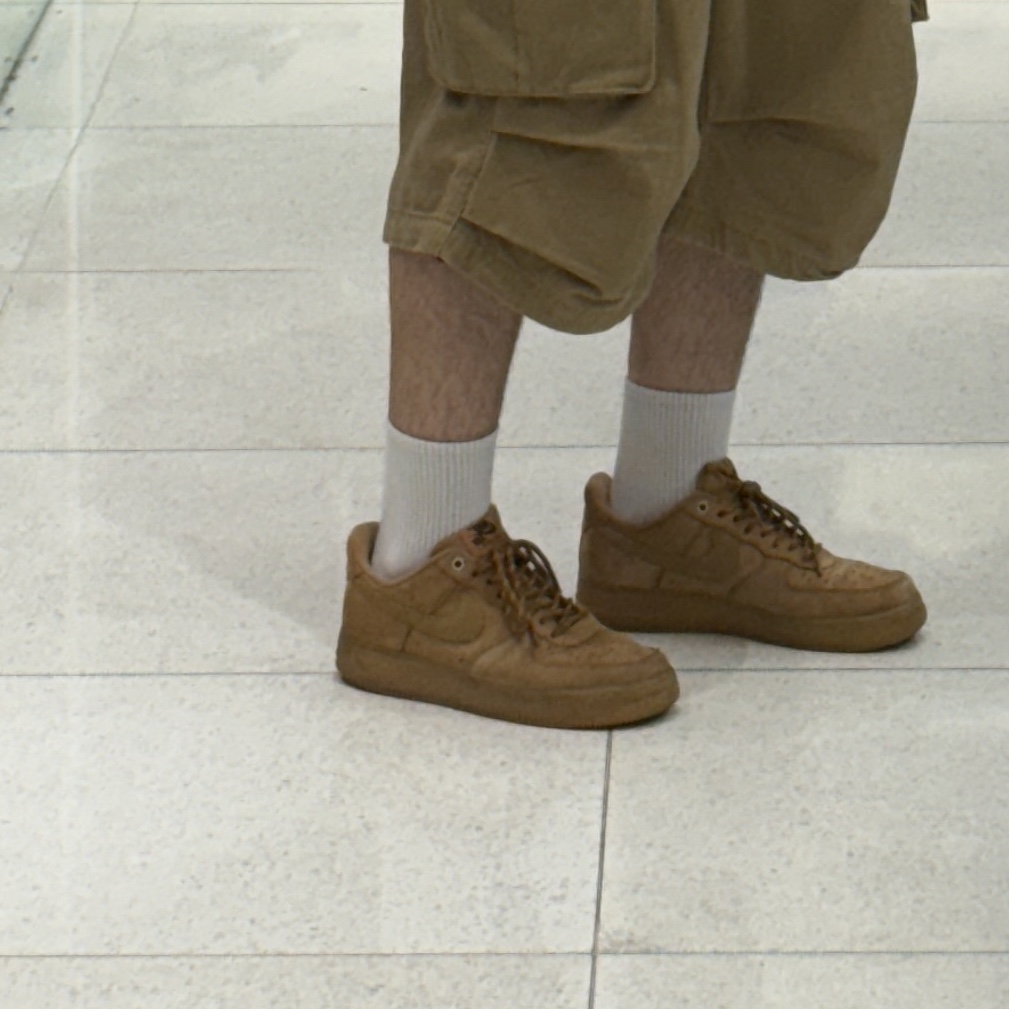 Nike Air Force 1 '07 WB Flax 착용 스타일