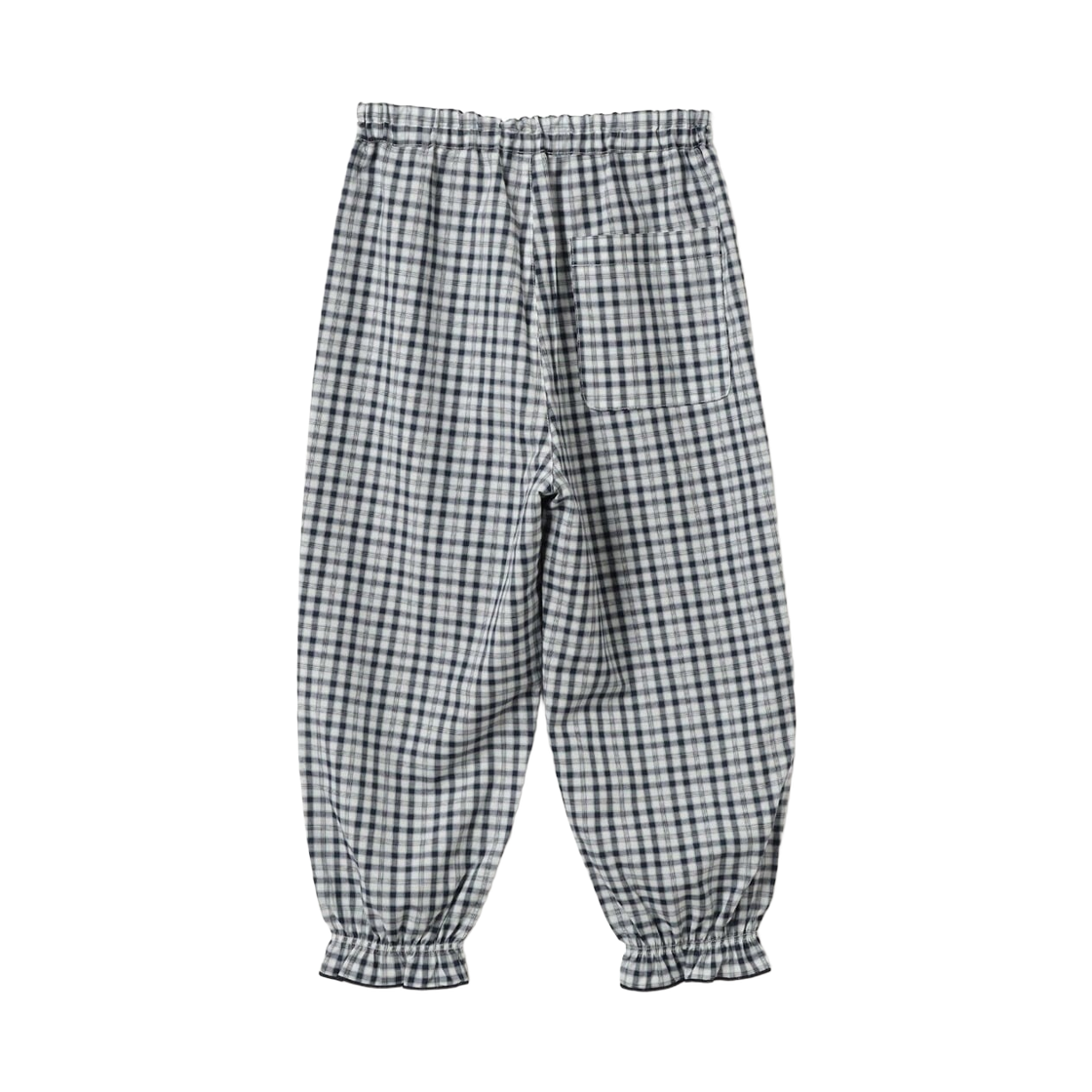 (키즈) 빔즈 미니 체크 팬츠 네이비 체크((Kids) Beams Mini Check Pants Navy Check) - 2