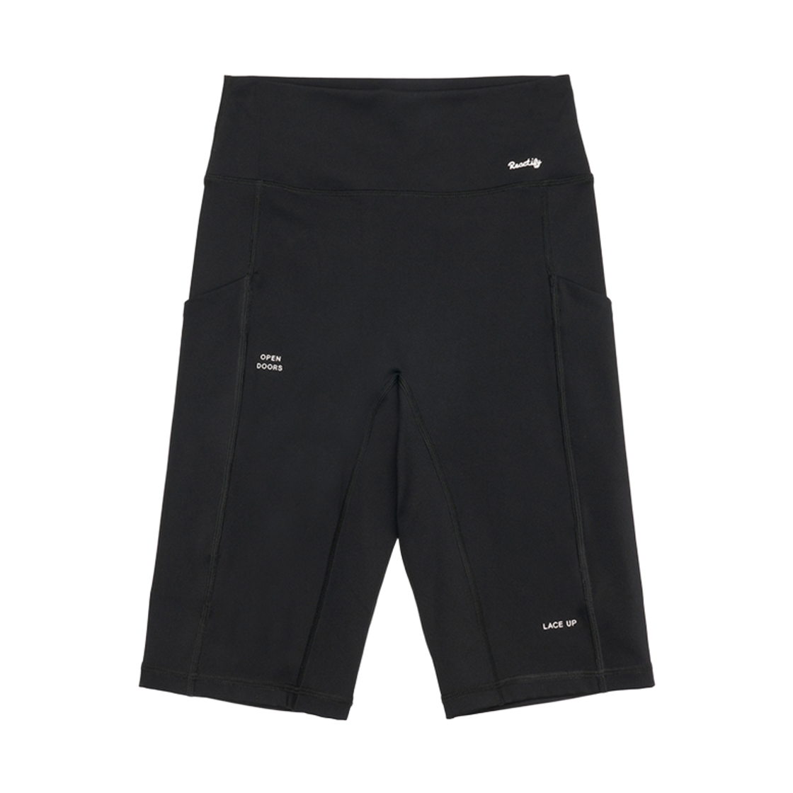 리액티파이 우먼 마인드셋 5부 레깅스 블랙(REACTIFY Women's Mindset 5part Leggings Black)