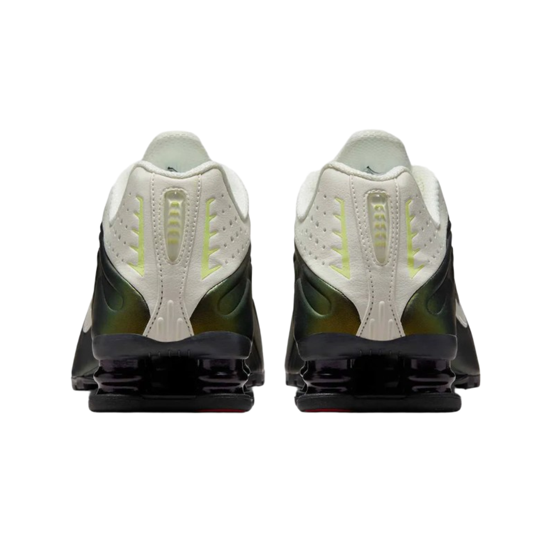 (W) 나이키 샥스 R4 세일 오프 느와르((W) Nike Shox R4 Sail Off Noir) - 3