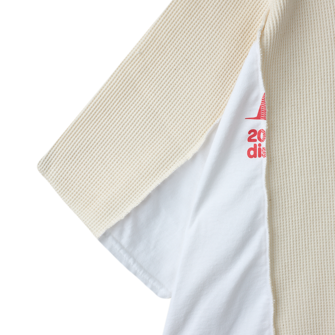 디스커버드 리메이크 라이크 컷소운 화이트 - 26SS(DISCOVERED Remake Like Cutsewn White - 26SS) - 5