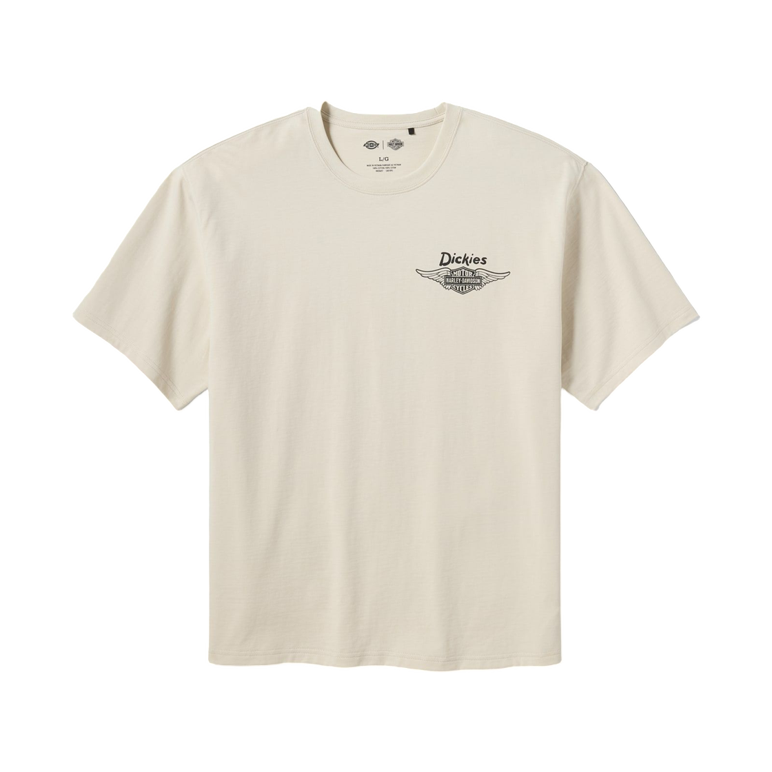 디키즈 x 할리 데이비슨 빈티지 워시 카우보이 그래픽 티셔츠 본(Dickies x Harley Davidson Vintage Wash Cowboy Graphic T-Shirt Bone) - 2