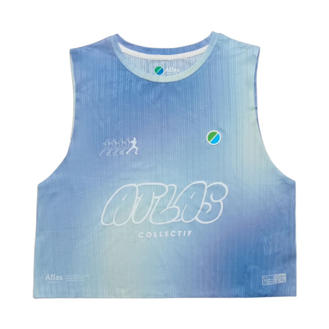 아틀라스 콜렉티프 에리아 울트라 여성 레이스 싱글렛 블루(Atlas COLLECTIF Aeria Ultra WMNS Race Singlet BU)