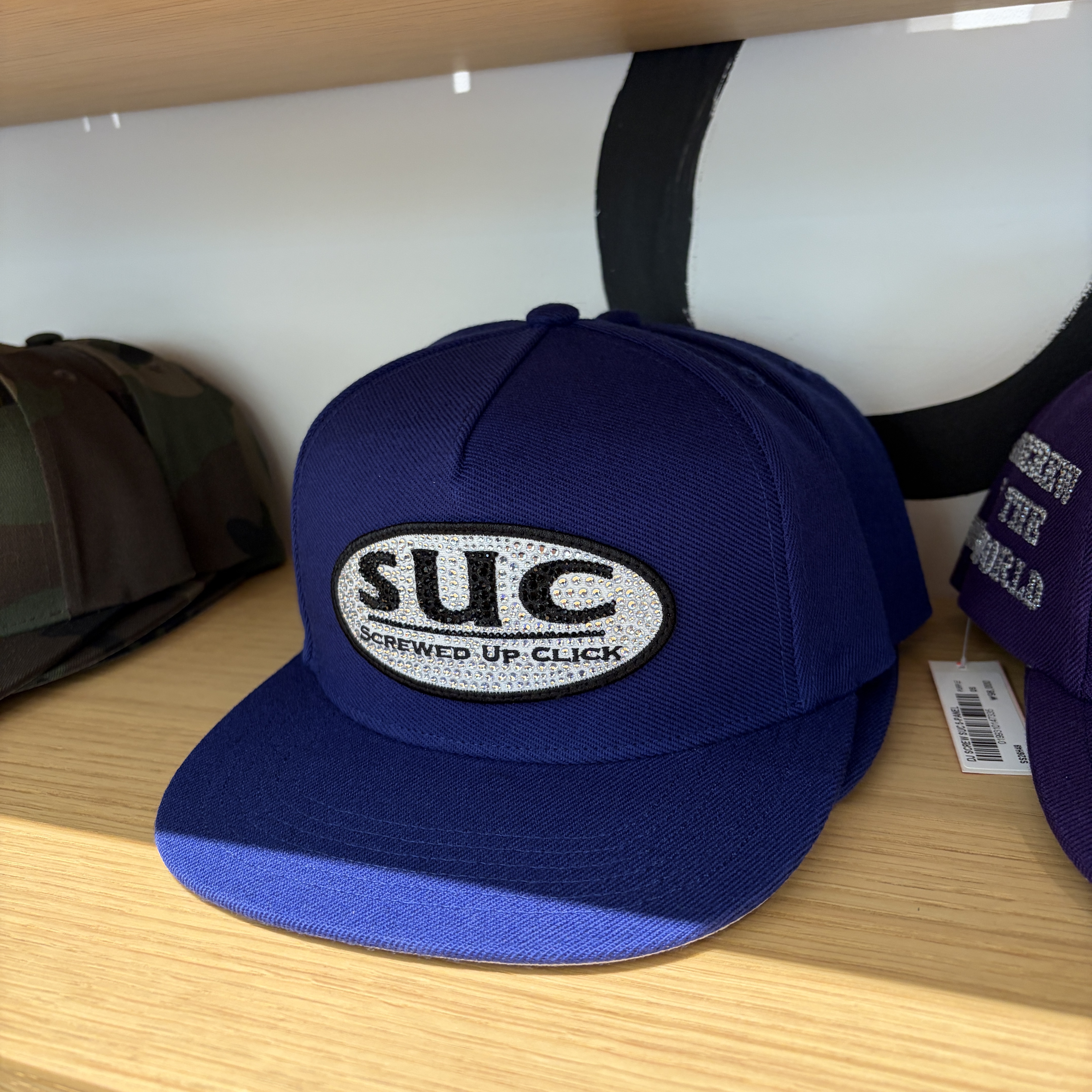 Supreme x DJ Screw SUC 5-Panel Royal - 26SS 착용 스타일