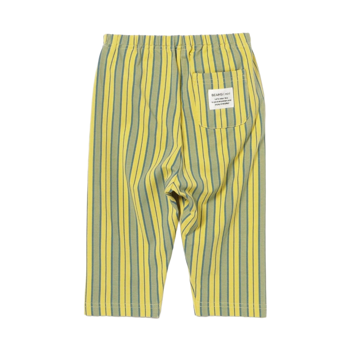 (키즈) 빔즈 미니 마이니치 고고 7/8 렝스 팬츠 스트라이프 라이프((Kids) Beams Mini Mainichi Gogo 7/8 Length Pants Stripe Ripe) - 2