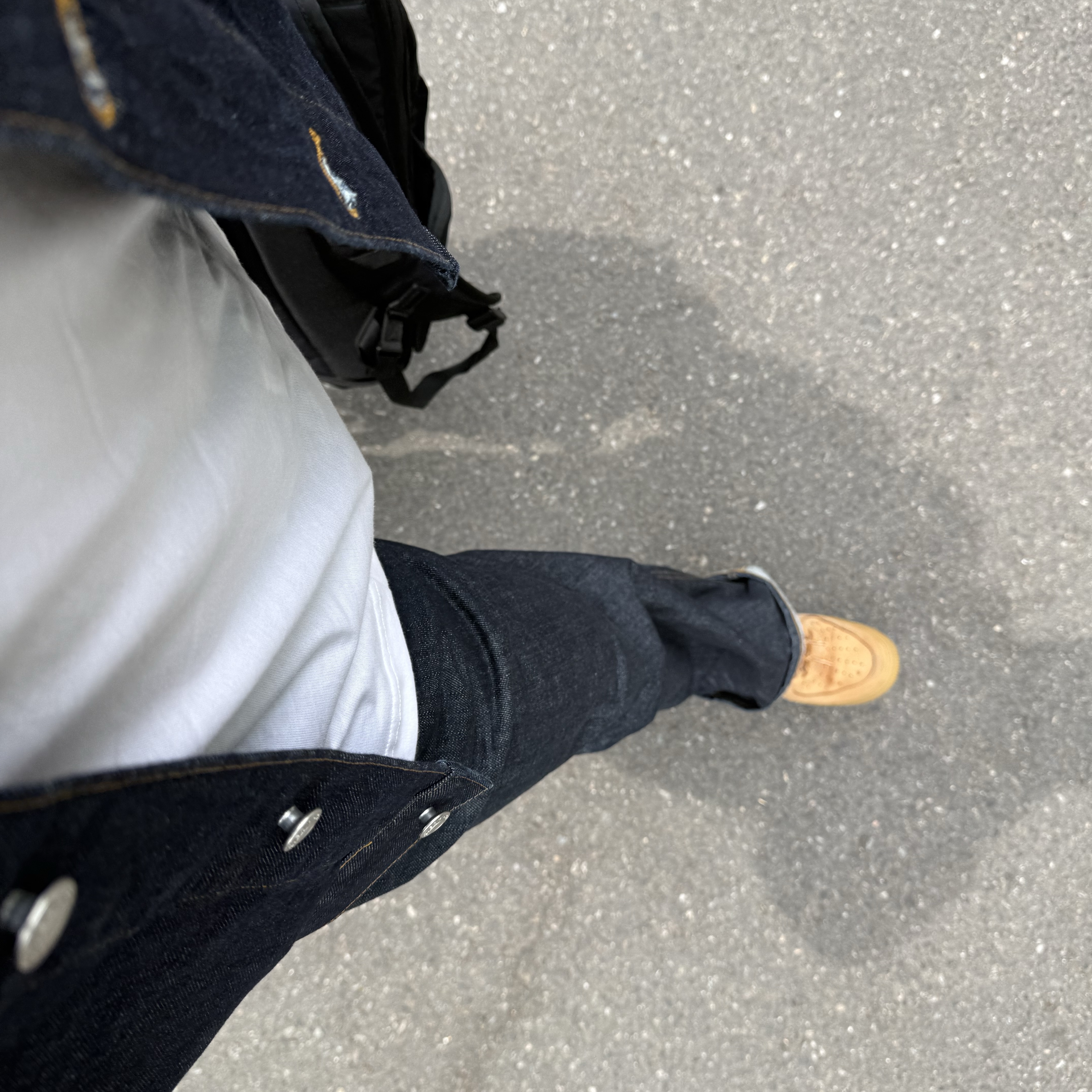 Human Made T-Shirts White (3 Pack), Stussy Denim Trucker Jacket Rinsed Indigo 착용 스타일