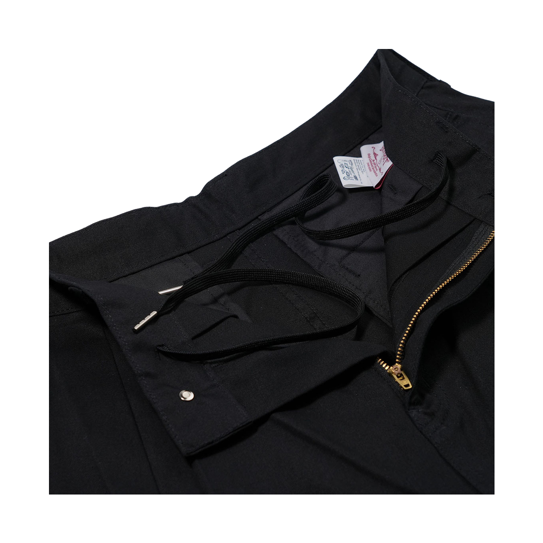 비에스래빗 벌룬핏 턱 코튼 버뮤다 숏팬츠 블랙(Bsrabbit Balloon-Fit Tuck Cotton Bermuda Shorts Black) - 3