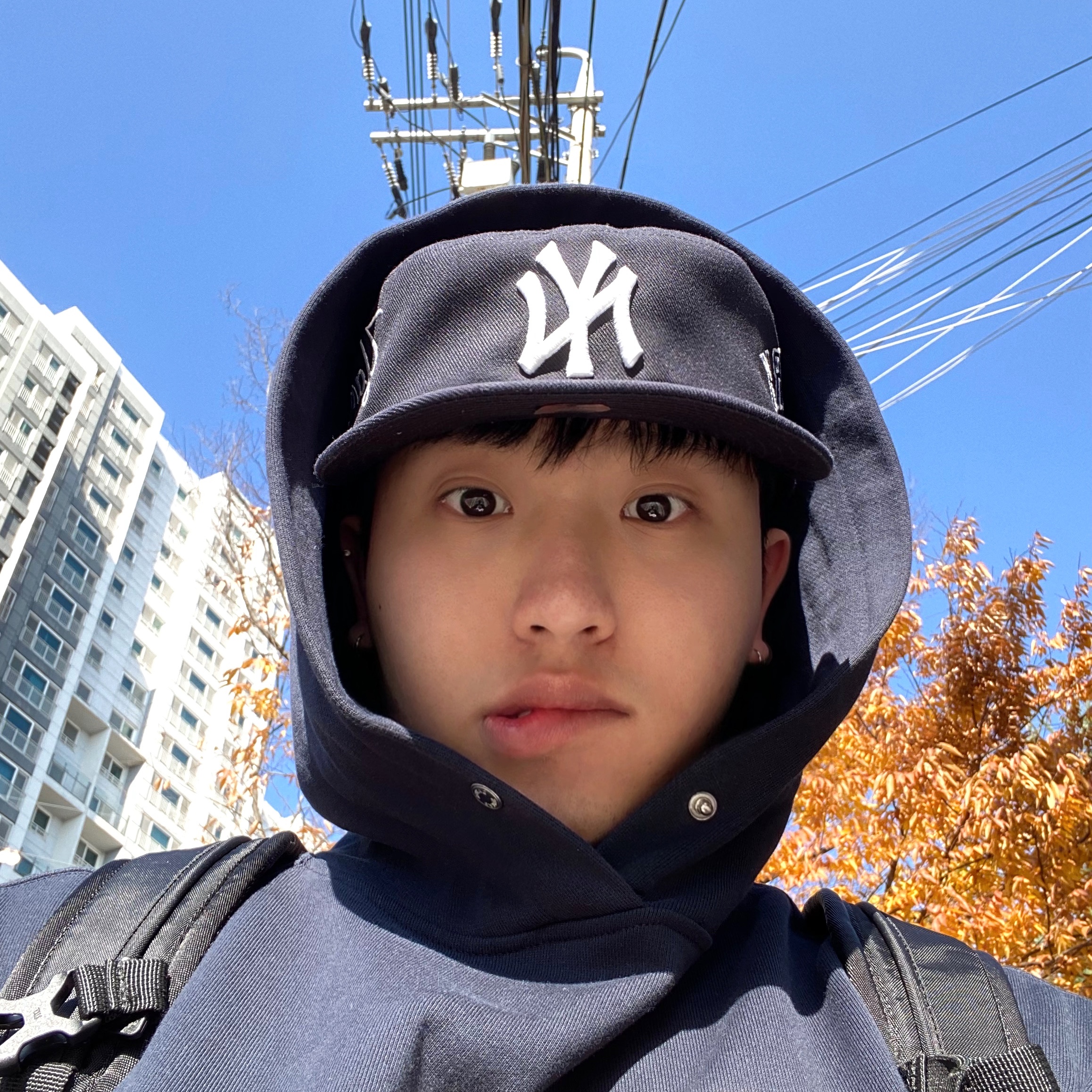 SATUR Lugo Applique Rivet Hoodie Classic Black, New Era MLB New York Yankees Pillbox Series Ball Cap Navy 착용 스타일 - 2