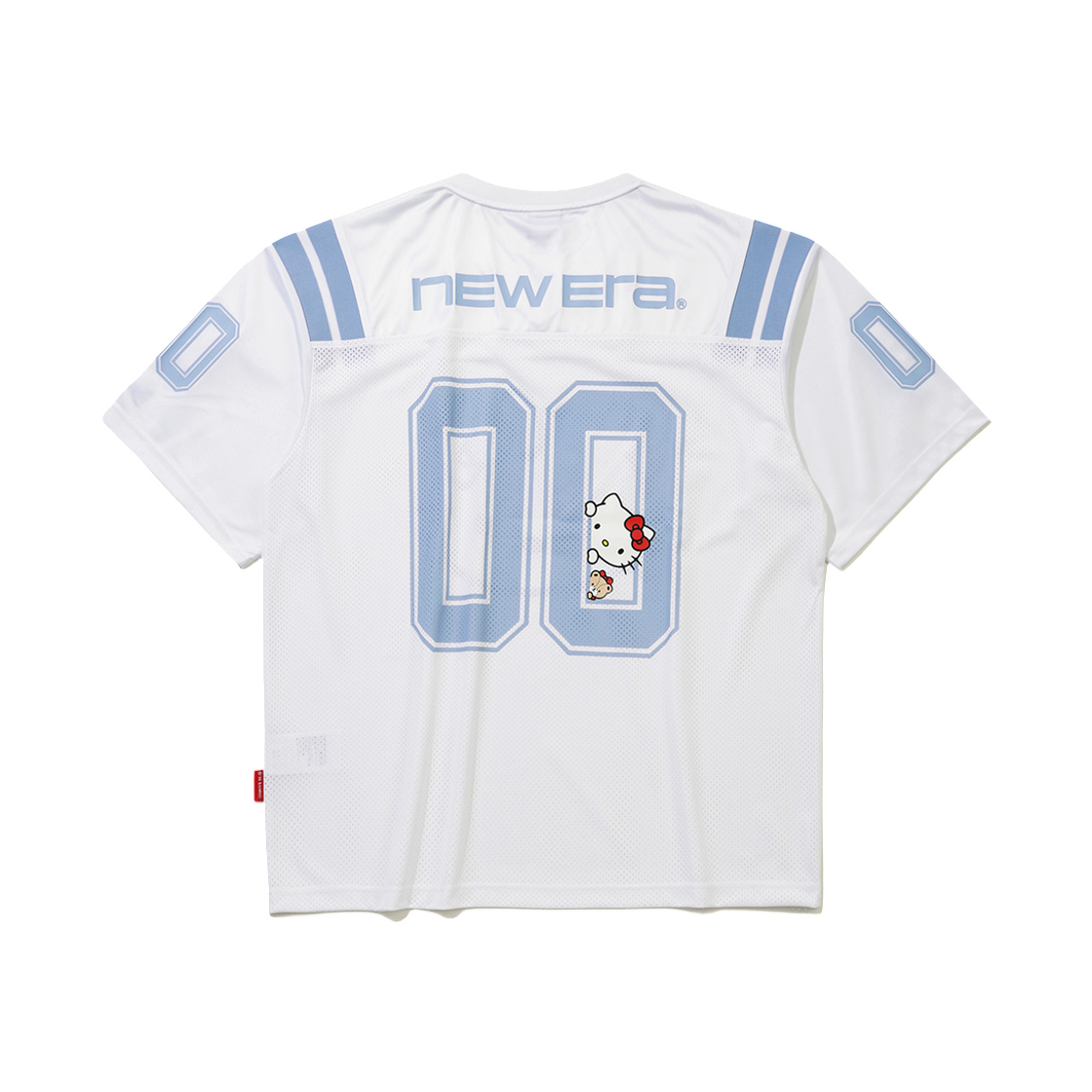 뉴에라 x 헬로 키티 메쉬 티셔츠 화이트(New Era x Hello Kitty Mesh T-Shirt White) - 2