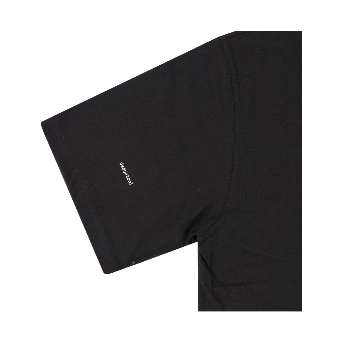 닷지툴 백 타이포 티셔츠 블랙(dadgetool Back Typo T-Shirt Black) - 3