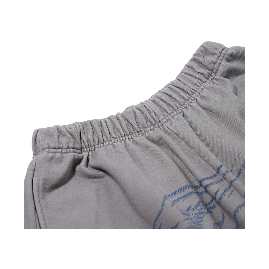비에스래빗 오일 워시드 그래픽 팬츠 라이트 그레이(Bsrabbit Oil-Washed Graphic Pants Light Gray) - 4