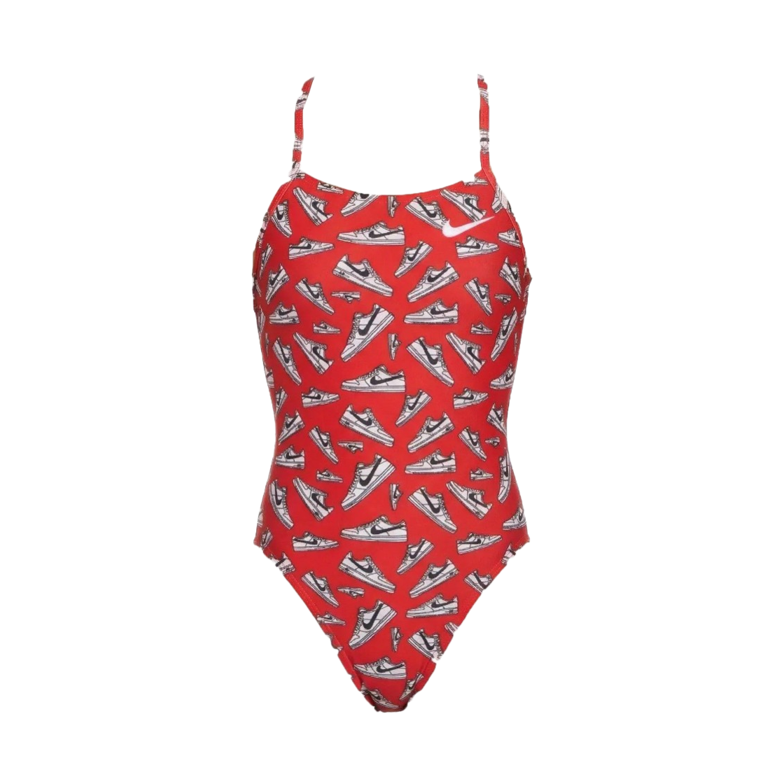 NESSG075-614 (W) Nike Swim Origend Victorious Lace Up Tie Back University Red