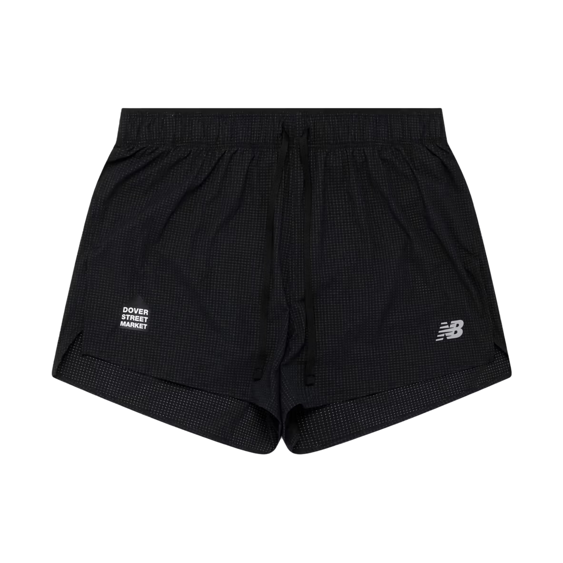 뉴발란스 x 도버 스트리트 마켓 하이컷 스플릿 쇼츠 블랙(New Balance x DSM High Cut Split Shorts Black)