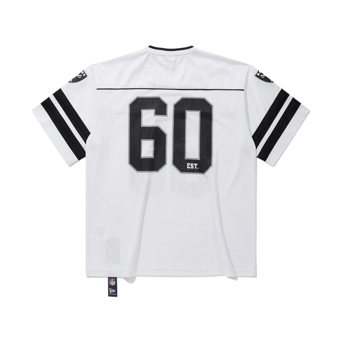 뉴에라 NFL 라스베이거스 레이더스 팬 웨어 티셔츠 화이트(New Era NFL Las Vegas Raiders Fanwear T-Shirt White) - 2