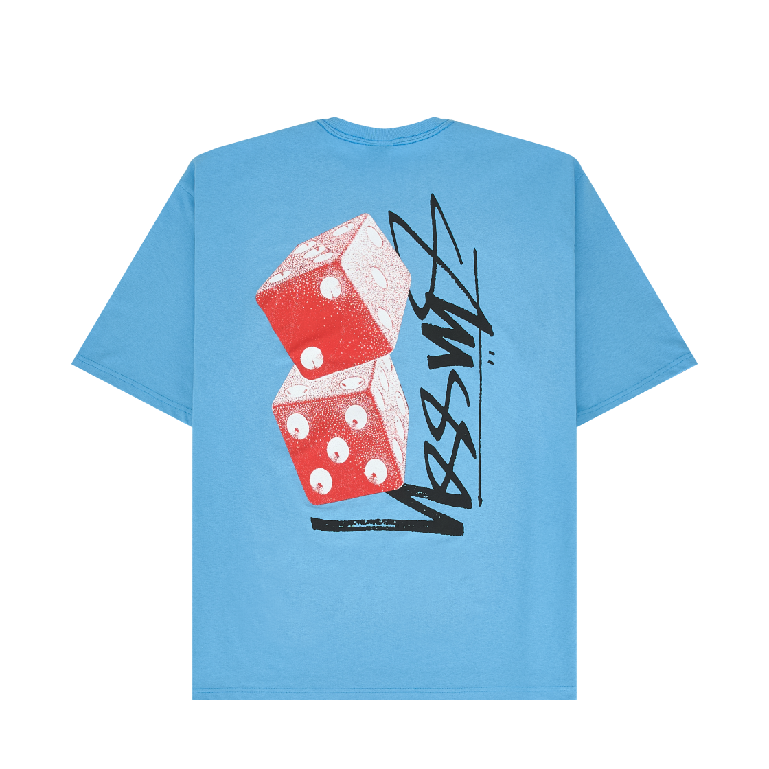 스투시 톨 다이스 티셔츠 스카이 블루(Stussy Tall Dice T-Shirt Sky Blue) - 1