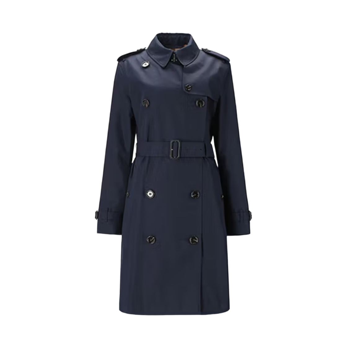 8111449 (W) Burberry Honeywell Trench Coat Navy