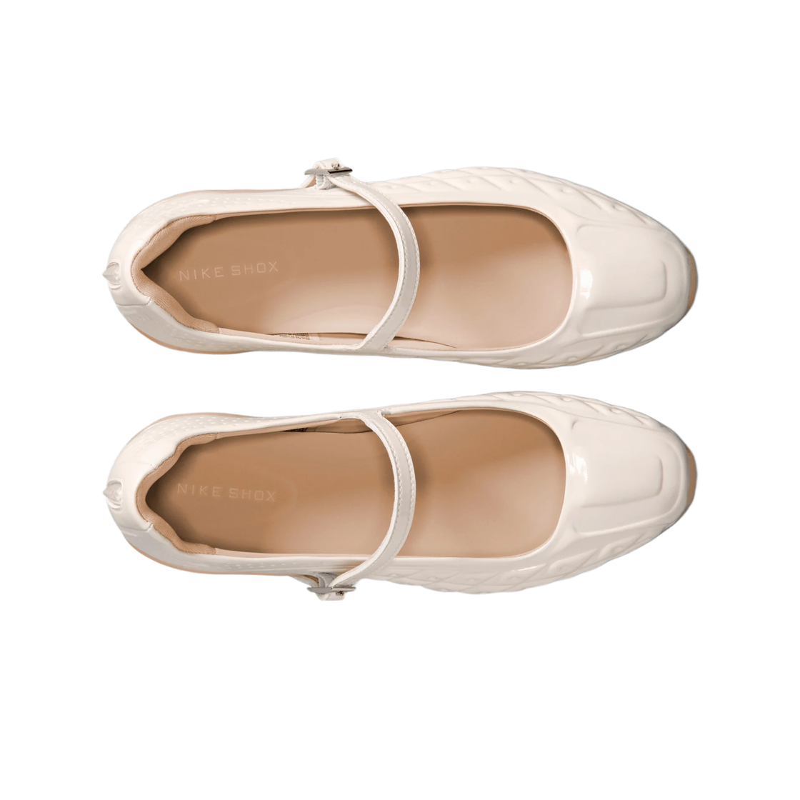 (W) 나이키 샥스 Z 칼리스트라 페일 아이보리 오트밀((W) Nike Shox Z Calistra Pale Ivory Oatmeal) - 2